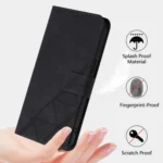 Crossbody 3D Embossed Flip Leather Phone Case, For OnePlus Ace 5 Pro / Ace 5 / 13R, For OnePlus Nord 4 5G, For OnePlus Nord CE4 Lite - Image 6
