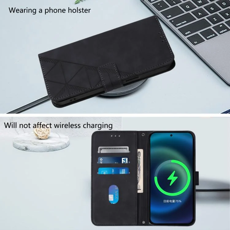 EDA006943106A_6.webp Crossbody 3D Embossed Flip Leather Phone Case, For OnePlus Ace 5 Pro / Ace 5 / 13R, For OnePlus Nord 4 5G, For OnePlus Nord CE4 Lite - Image 7