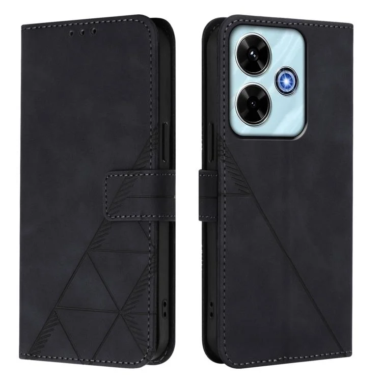 EDA006943210A_1.webp Crossbody 3D Embossed Flip Leather Phone Case, For Redmi 13X 4G / 13 4G Global, For Redmi A5 4G 171.7mm, For Redmi K80 5G / K80 Pro 5G - Image 2
