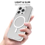 Mutural Ice Series MagSafe Magnetic TPU Phone Case, For iPhone 16 Pro Max, For iPhone 16 Pro, For iPhone 16 Plus, For iPhone 16 - Image 3