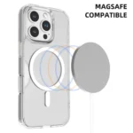 Mutural Ice Series MagSafe Magnetic TPU Phone Case, For iPhone 16 Pro Max, For iPhone 16 Pro, For iPhone 16 Plus, For iPhone 16 - Image 6