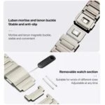 I-shaped Magnetic Buckle Pure Titanium Watch Band - Image 4