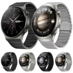 One-bead Bamboo Magnetic Buckle Pure Titanium Watch Band - Image 2