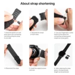 One-bead Bamboo Magnetic Buckle Pure Titanium Watch Band - Image 7