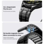 AP Style Chain Magnetic Buckle Stainless Steel Watch Band - Image 3