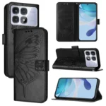 Embossed Butterfly Leather Phone Case, For Redmi K70 Ultra 5G Global, For Redmi 13 4G
