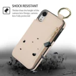 RFlD Anti-theft Double Buckle Ring Zipper Card Phone Case, For iPhone XR, For iPhone XS Max - Image 2