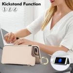 RFlD Anti-theft Double Buckle Ring Zipper Card Phone Case, For iPhone 8 Plus / 7 Plus - Image 4