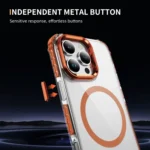 Rainbow Series Transparent MagSafe Lens Holder Phone Case, For iPhone 16 Pro Max, For iPhone 16 Pro, For iPhone 16 Plus - Image 5