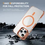 Rainbow Series Transparent MagSafe Lens Holder Phone Case, For iPhone 16 Pro Max, For iPhone 16 Pro, For iPhone 16 Plus - Image 7