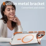 Rainbow Series Transparent MagSafe Lens Holder Phone Case, For iPhone 16, For iPhone 15 Pro Max, For iPhone 15 Pro - Image 6