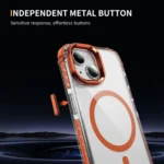 Rainbow Series Transparent MagSafe Lens Holder Phone Case, For iPhone 15 Plus, For iPhone 14 Plus, For iPhone 14 Pro - Image 5