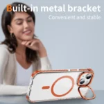 Rainbow Series Transparent MagSafe Lens Holder Phone Case, For iPhone 15 Plus, For iPhone 14 Plus, For iPhone 14 Pro - Image 6