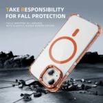 Rainbow Series Transparent MagSafe Lens Holder Phone Case, For iPhone 15 Plus, For iPhone 14 Plus, For iPhone 14 Pro - Image 7