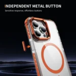 Rainbow Series Transparent MagSafe Lens Holder Phone Case, For iPhone 14 Pro Max, For iPhone 12 Pro Max, For iPhone 12 Pro - Image 5