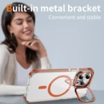 Rainbow Series Transparent MagSafe Lens Holder Phone Case, For iPhone 14 Pro Max, For iPhone 12 Pro Max, For iPhone 12 Pro - Image 6