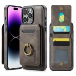 DG.MING K1 MagSafe Detachable Wallet RFID Back Cover Phone Case, For iPhone 14 Pro Max, For iPhone 13 Pro Max, For iPhone 13 Pro, For iPhone 13