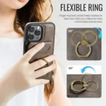 DG.MING K1 MagSafe Detachable Wallet RFID Back Cover Phone Case, For iPhone 12, For iPhone 12 Pro Max, For iPhone 12 Pro - Image 5