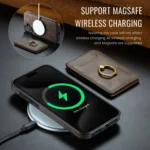 DG.MING K1 MagSafe Detachable Wallet RFID Back Cover Phone Case, For iPhone 16, For iPhone 15 Pro Max, For iPhone 15 Pro, For iPhone 15 Plus - Image 4