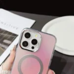 Silver Sand Series MagSafe IMD Phone Case, For iPhone 14 Pro Max, For iPhone 13 Pro Max, For iPhone 13 Pro, For iPhone 13 - Image 3