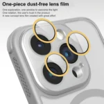 Hardware Side Cooling Skin Feel Frosted MagSafe Magnetic Phone Case with Lens Film, For iPhone 16 Pro Max, For iPhone 16 Pro - Image 6