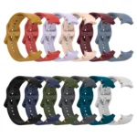 Glossy Stitched Silicone Watch Band - Image 4