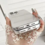Gradient Feather Acrylic IMD Full Coverage Phone Case, For iPhone 16 Pro Max, For iPhone 16 Plus, For iPhone 16, For iPhone 15 Pro Max, For iPhone 15 Pro, For iPhone 15 Plus, For iPhone 15... - Image 3