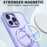 Wing Series MagSafe Magnetic Ring Holder Phone Case, For iPhone 16 Pro Max, For iPhone 16 Pro - Image 2