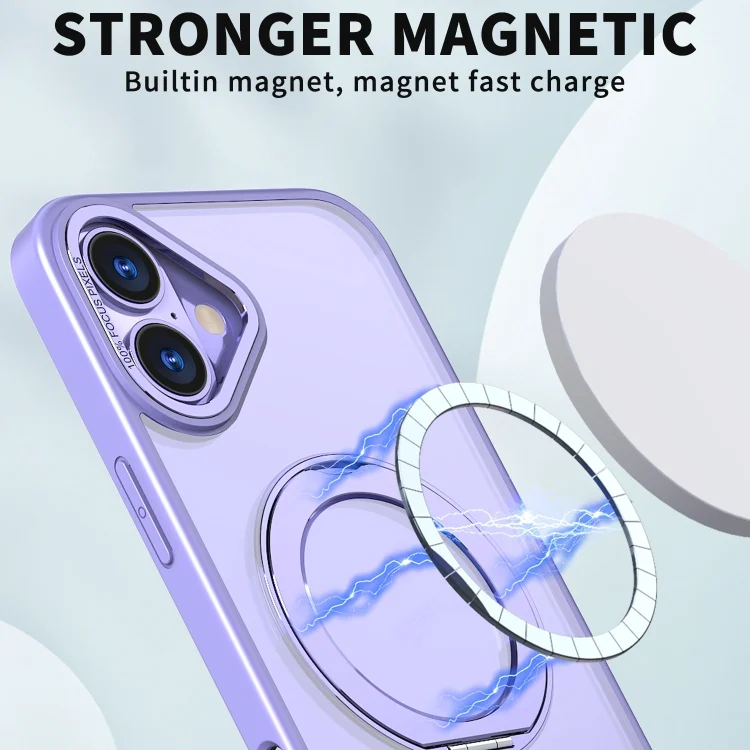 EDA006971603A_1.webp Wing Series MagSafe Magnetic Ring Holder Phone Case, For iPhone 16 Plus, For iPhone 16 - Image 2