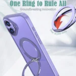 Wing Series MagSafe Magnetic Ring Holder Phone Case, For iPhone 16 Plus, For iPhone 16 - Image 6
