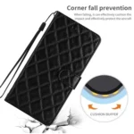 Rhombus Lattice Texture Leather Phone Case, For iPhone 16 Pro Max, For iPhone 16 Pro, For iPhone 16 Plus, For iPhone 16 - Image 6