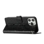 Crocodile Texture Horizontal Flip Leather Phone Case, For iPhone 16 Pro Max, For iPhone 16 Pro, For iPhone 16 Plus - Image 6