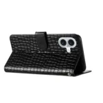 Crocodile Texture Horizontal Flip Leather Phone Case, For iPhone 16 - Image 6