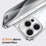 SULADA  Electroplated Clear TPU Soft Frame Phone Case with Wrist Strap, For iPhone 15, For iPhone 14, For iPhone 14 Pro, For iPhone 14 Pro Max, For iPhone 13 Pro Max, For iPhone 13 Pro - Image 6