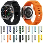 Wave Texture Reverse Buckle Silicone Watch Band - Image 2