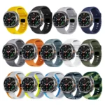 Wave Texture Reverse Buckle Silicone Watch Band - Image 3