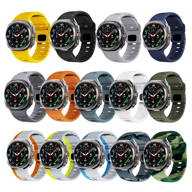 EDA0069776_B2.webp Wave Texture Reverse Buckle Silicone Watch Band - Image 3
