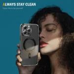 Airbag Magsafe PC Hybrid TPU Phone Case, For iPhone 16 Pro Max, For iPhone 16 Pro, For iPhone 16 Plus, For iPhone 16 - Image 2