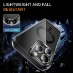Airbag Magsafe PC Hybrid TPU Phone Case, For iPhone 16 Pro Max, For iPhone 16 Pro, For iPhone 16 Plus, For iPhone 16 - Image 5