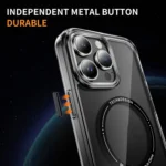 Airbag Magsafe PC Hybrid TPU Phone Case, For iPhone 16 Pro Max, For iPhone 16 Pro, For iPhone 16 Plus, For iPhone 16 - Image 6