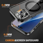 Airbag Magsafe PC Hybrid TPU Phone Case, For iPhone 16 Pro Max, For iPhone 16 Pro, For iPhone 16 Plus, For iPhone 16 - Image 7