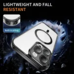 Airbag Magsafe PC Hybrid TPU Phone Case, For iPhone 15 Pro Max, For iPhone 15 Pro, For iPhone 15 Plus, For iPhone 15 - Image 5