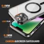 Airbag Magsafe PC Hybrid TPU Phone Case, For iPhone 14 Plus, For iPhone 14, For iPhone 14 Pro, For iPhone 14 Pro Max - Image 7