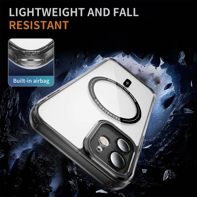 EDA006979921A_4.webp Airbag Magsafe PC Hybrid TPU Phone Case, For iPhone 11, For iPhone 11 Pro, For iPhone X / XS, For iPhone XR - Image 5