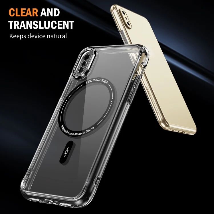 EDA006979925A_3.webp Airbag Magsafe PC Hybrid TPU Phone Case, For iPhone XS Max, For iPhone 7 Plus / 8 Plus - Image 4