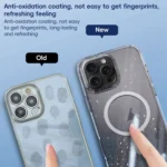Glitter Powder MagSafe Magnetic Phone Case, For iPhone 16 Pro Max, For iPhone 16 Pro, For iPhone 16 Plus, For iPhone 16 - Image 7