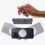 Carbon Fiber Kevlar MagSafe Magnetic Phone Case, For iPhone 16 Pro Max, For iPhone 16 Pro, For iPhone 16 Plus, For iPhone 16 - Image 7