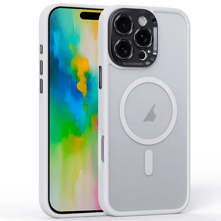 Fine Hole Frosted MagSafe Magnetic Phone Case, For iPhone 16 Pro Max, For iPhone 16 Pro, For iPhone 16 Plus, For iPhone 16