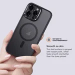 Fine Hole Frosted MagSafe Magnetic Phone Case, For iPhone 16 Pro Max, For iPhone 16 Pro, For iPhone 16 Plus, For iPhone 16 - Image 5