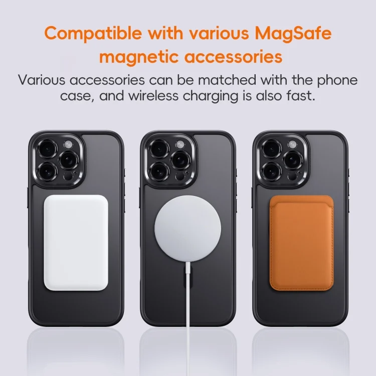EDA0069895_B6.webp Fine Hole Frosted MagSafe Magnetic Phone Case, For iPhone 16 Pro Max, For iPhone 16 Pro, For iPhone 16 Plus, For iPhone 16 - Image 7